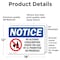 Signmission No Alcohol Consumption Sign With Symbol, 18 in W x Rectangle, Vinyl Decal OS-2PACK-NS-D-1218-L-15999 - alternate 3